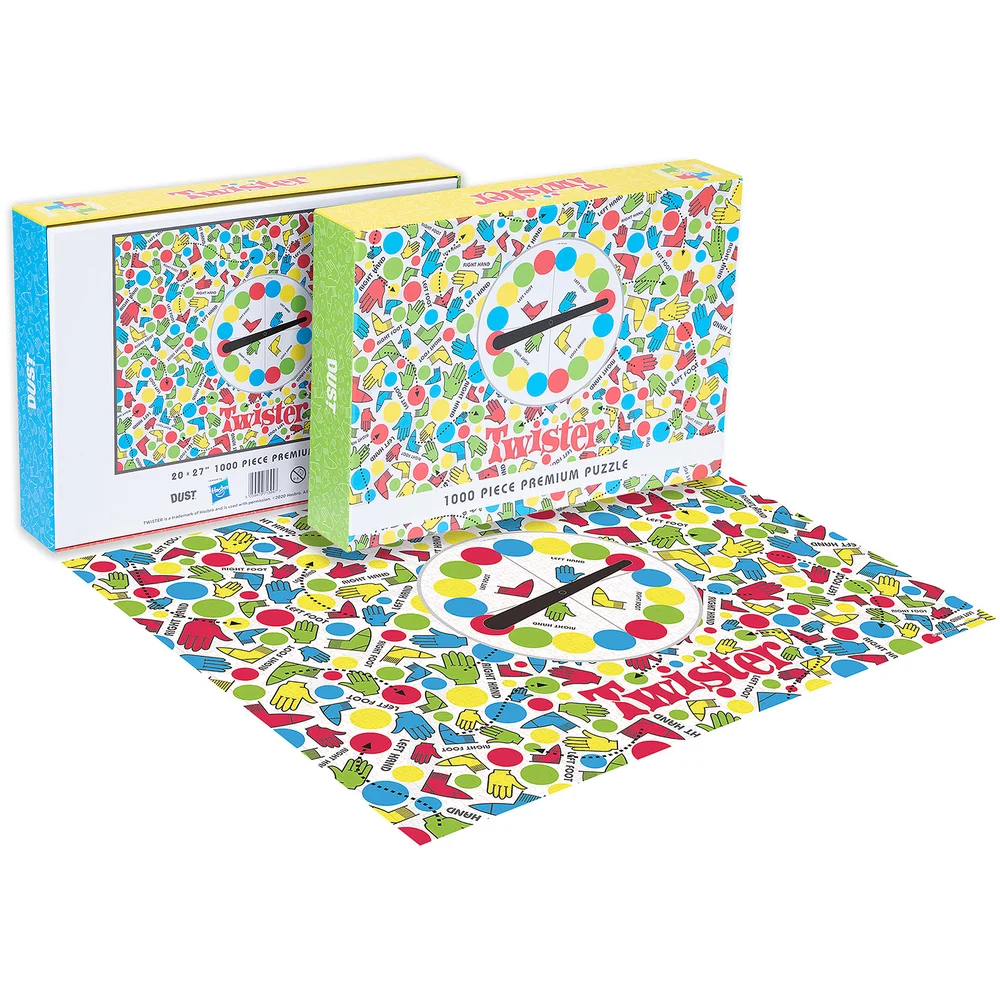 Twister Impossible 1000pc Puzzle - Zavvi Exclusive Afbeelding 1