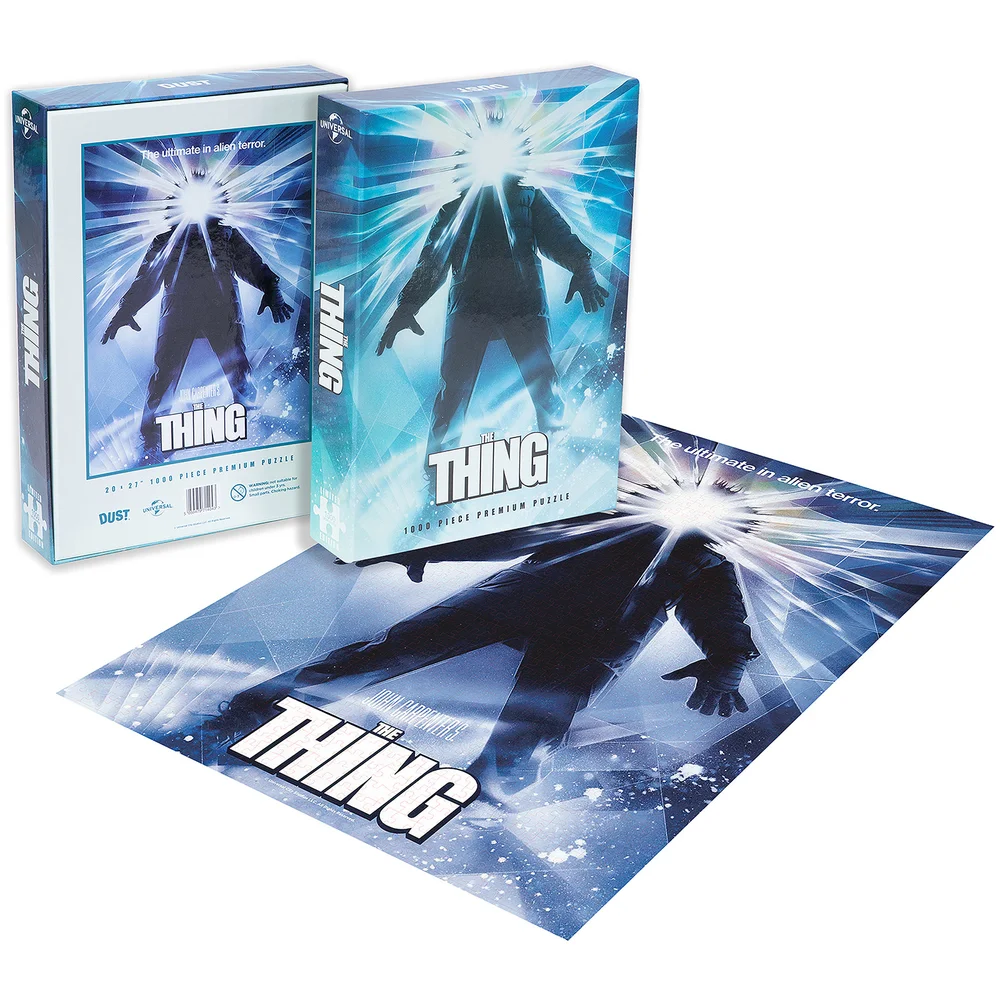 The Thing Classic Movie Poster 1000pc Puzzle - Zavvi Exclusive Afbeelding 1