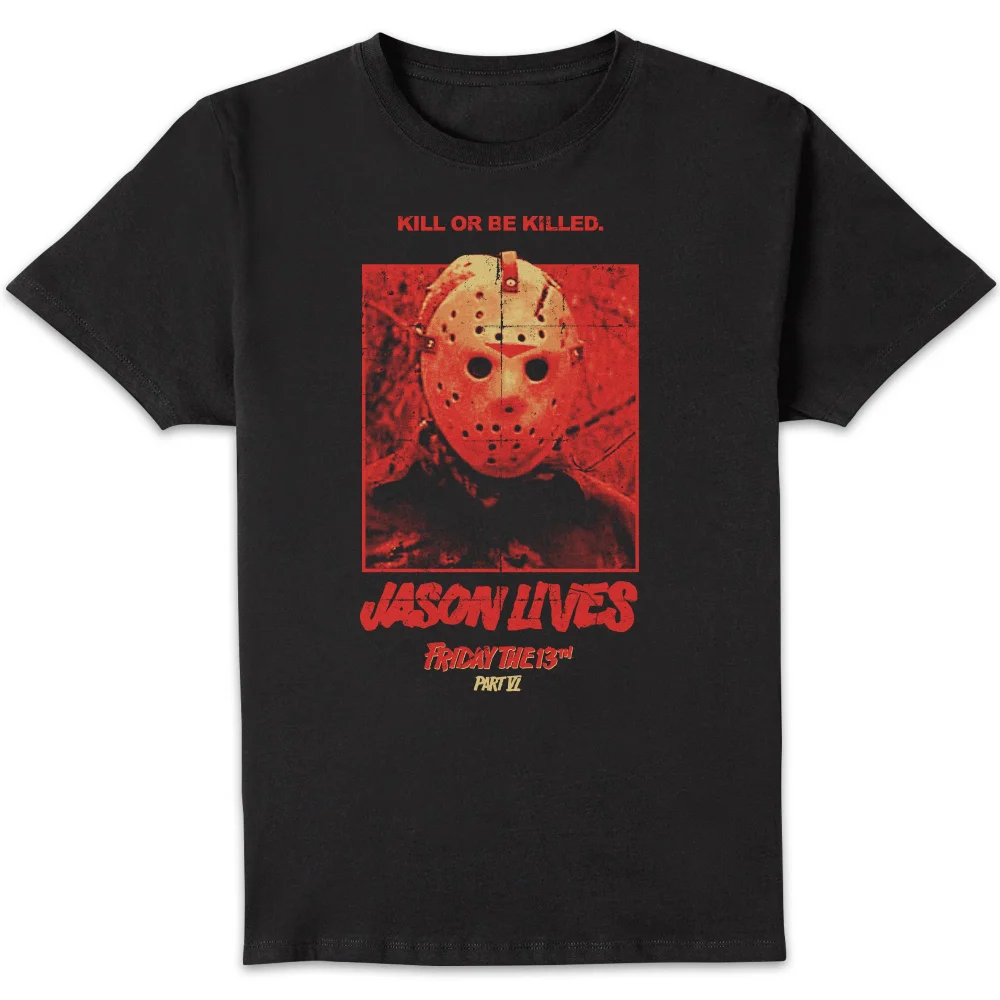 Friday 13th Jason Lives Men's T-Shirt - Zwart - S Afbeelding 1
