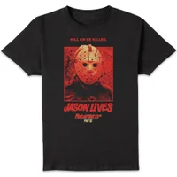 Friday 13th Jason Lives Men's T-Shirt - Zwart