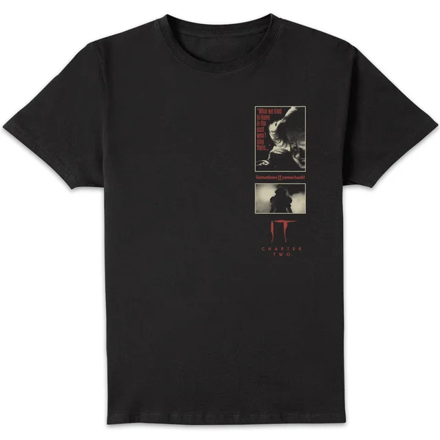 It Chapter 2 IT Comes Back Men's T-Shirt - Zwart