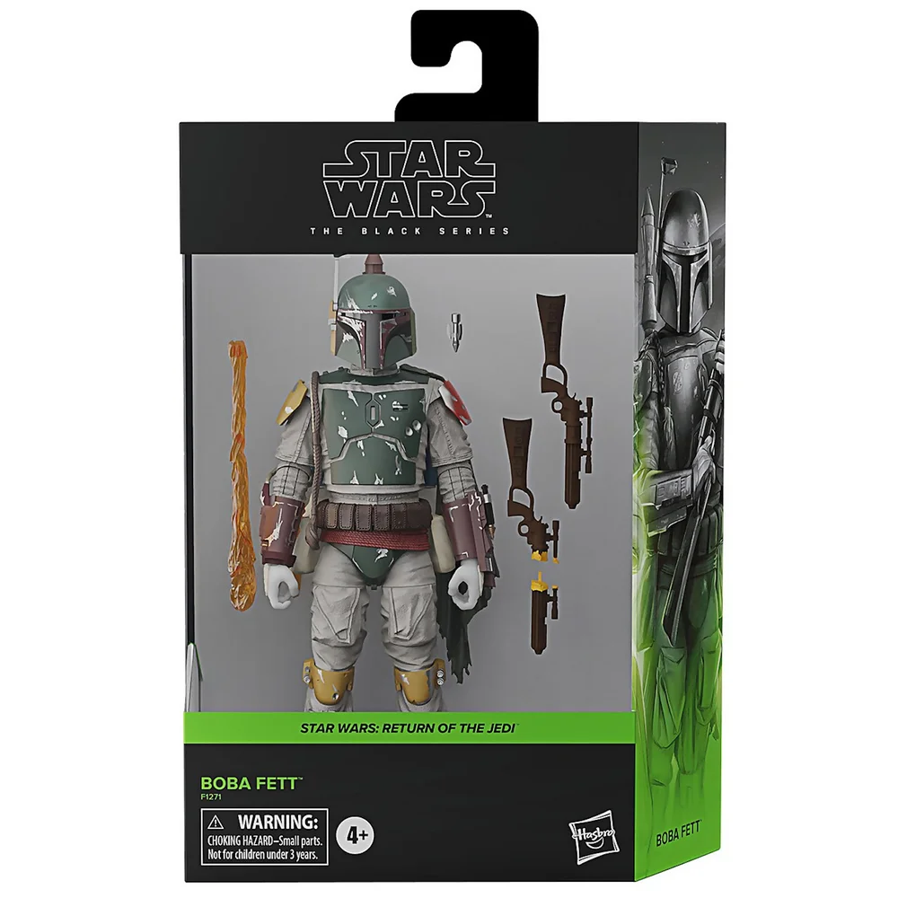 Hasbro Star Wars The Black Series Boba Fett 15 cm schaal collectible deluxe figuur Afbeelding 1
