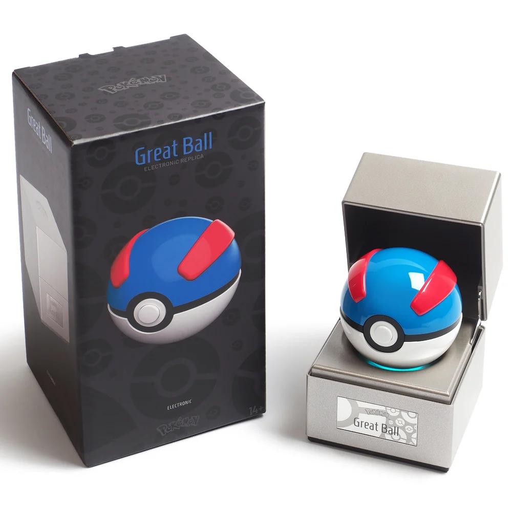 Wand Company Pokémon Die-Cast Great Ball Replica Afbeelding 1