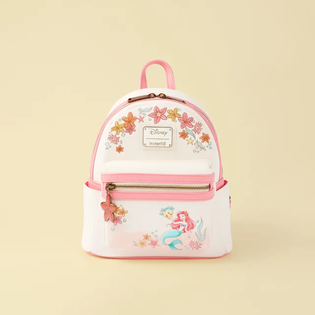 Loungefly Disney The Little Mermaid Floral Mini Backpack - VeryNeko Exclusive