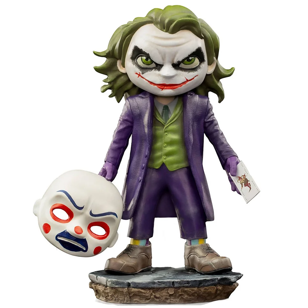 Iron Studios The Dark Knight Mini Co. PVC Figuur De Joker 15 cm Afbeelding 1