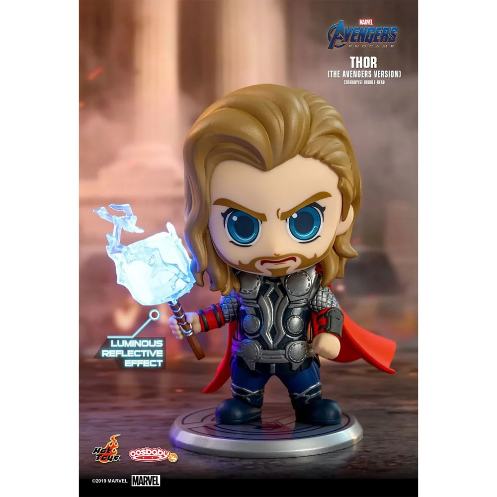 Hot Toys Cosbaby Marvel Avengers: Endgame - Thor (The Avengers Versie) Figuur Afbeelding 1