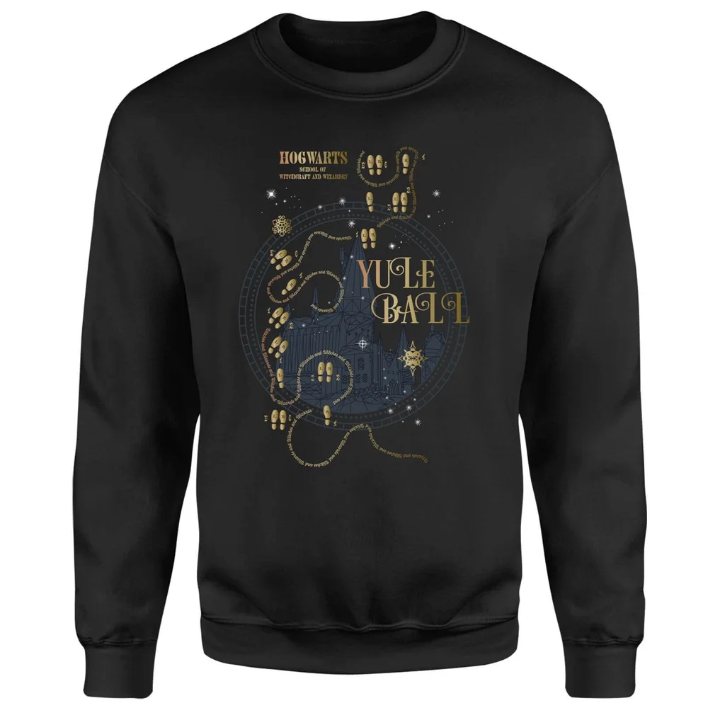 Harry Potter Hogwarts Yule Ball Sweatshirt - Black - S Afbeelding 1