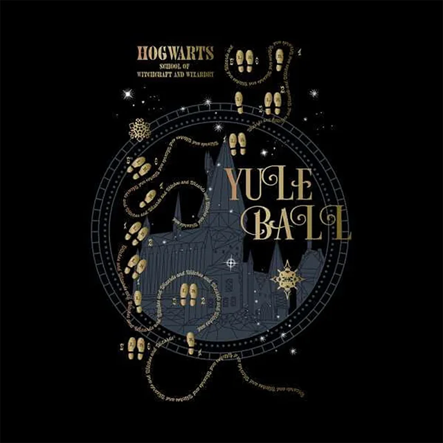 Harry Potter Hogwarts Yule Ball Sweatshirt - Black