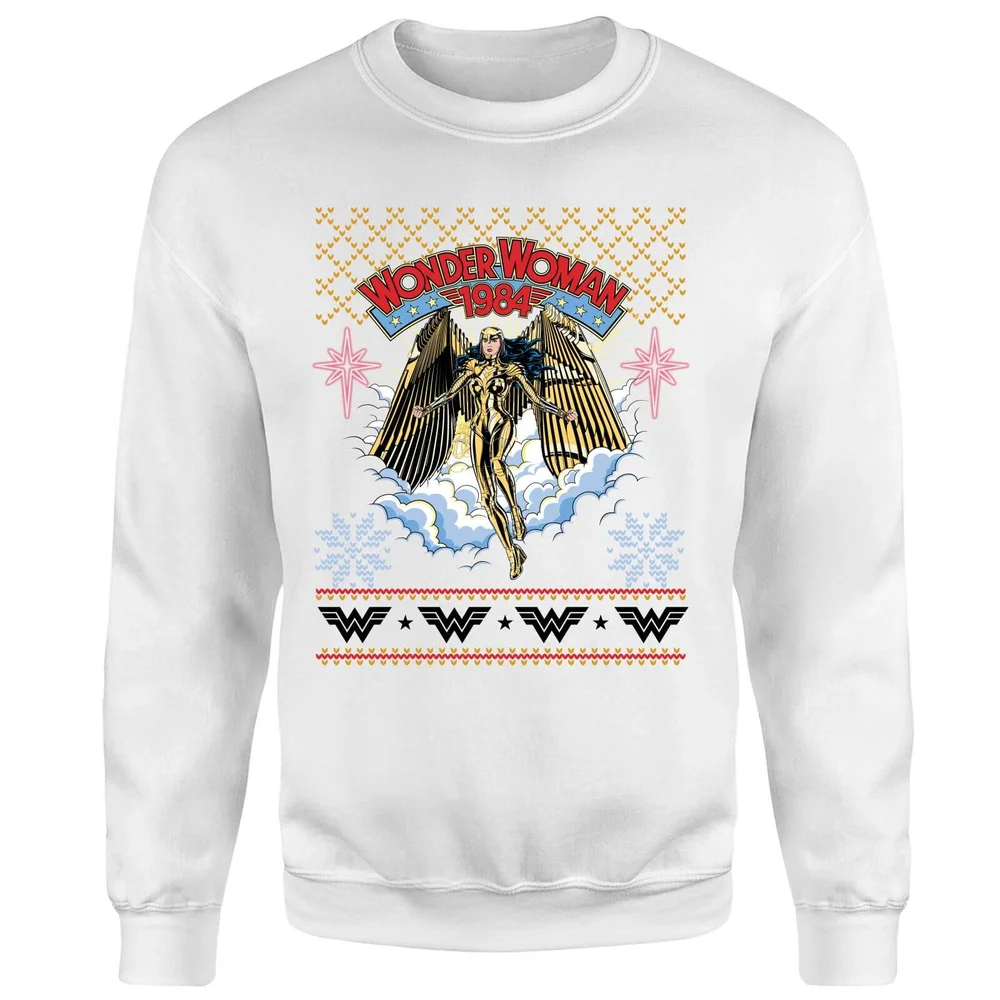 Wonder Women 1984 Sweatshirt - White - S Afbeelding 1