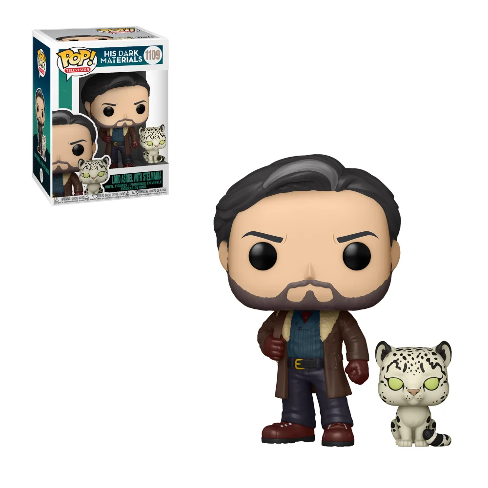 His Dark Materials Asriel met Stelmaria Pop! Vinylfiguur Afbeelding 1