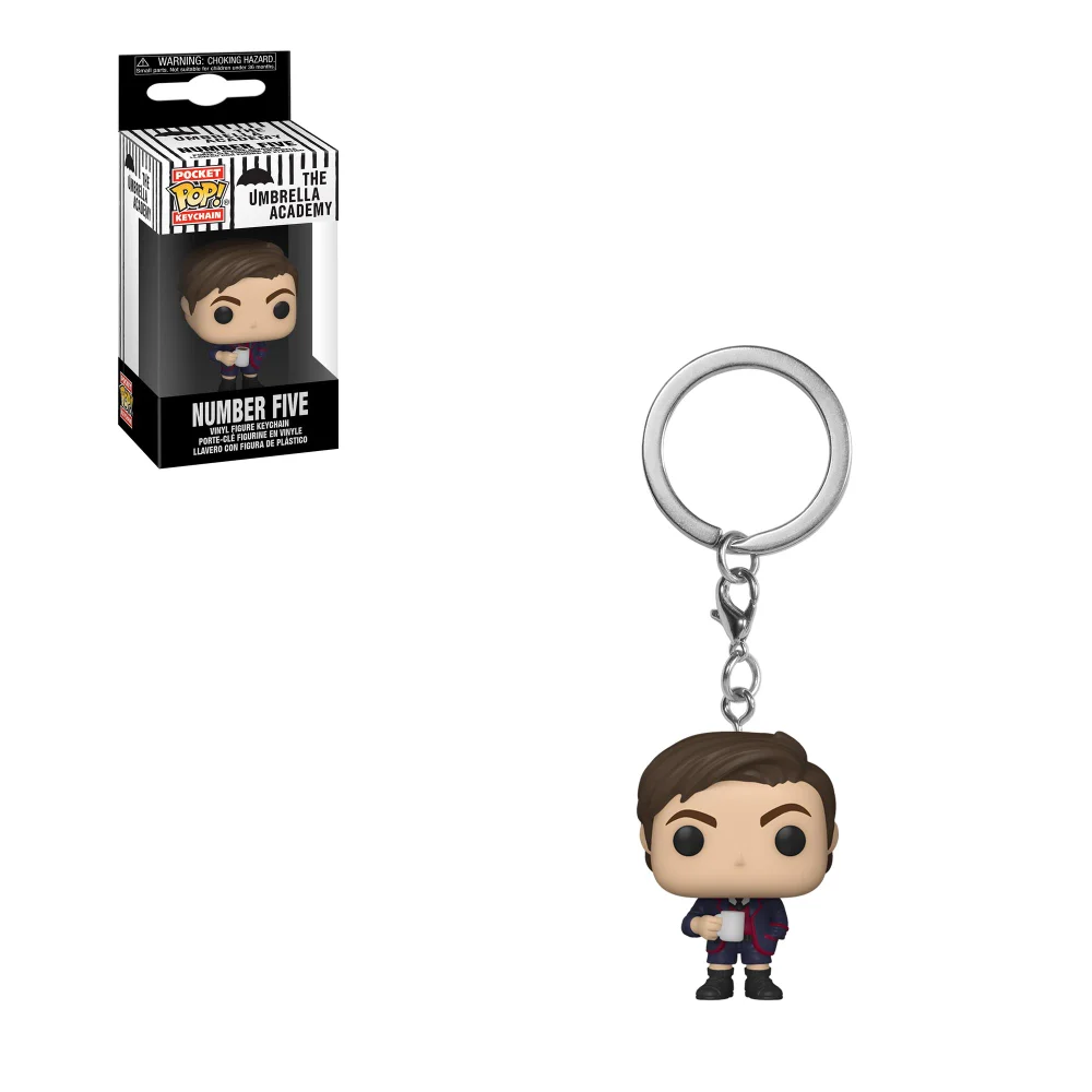 Umbrella Academy Nummer 5 Pop! Sleutelhanger Afbeelding 1