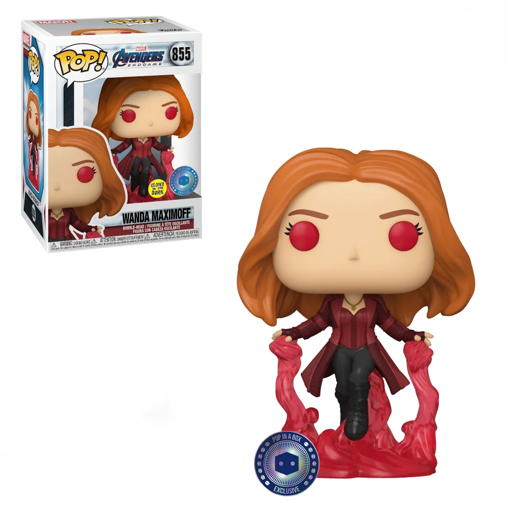 PIAB EXC Avengers: Endgame Wanda Maximoff Funko Pop! Vinyl Afbeelding 1