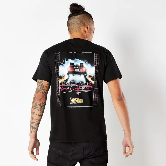 Back To The Future Men's T-Shirt - Zwart
