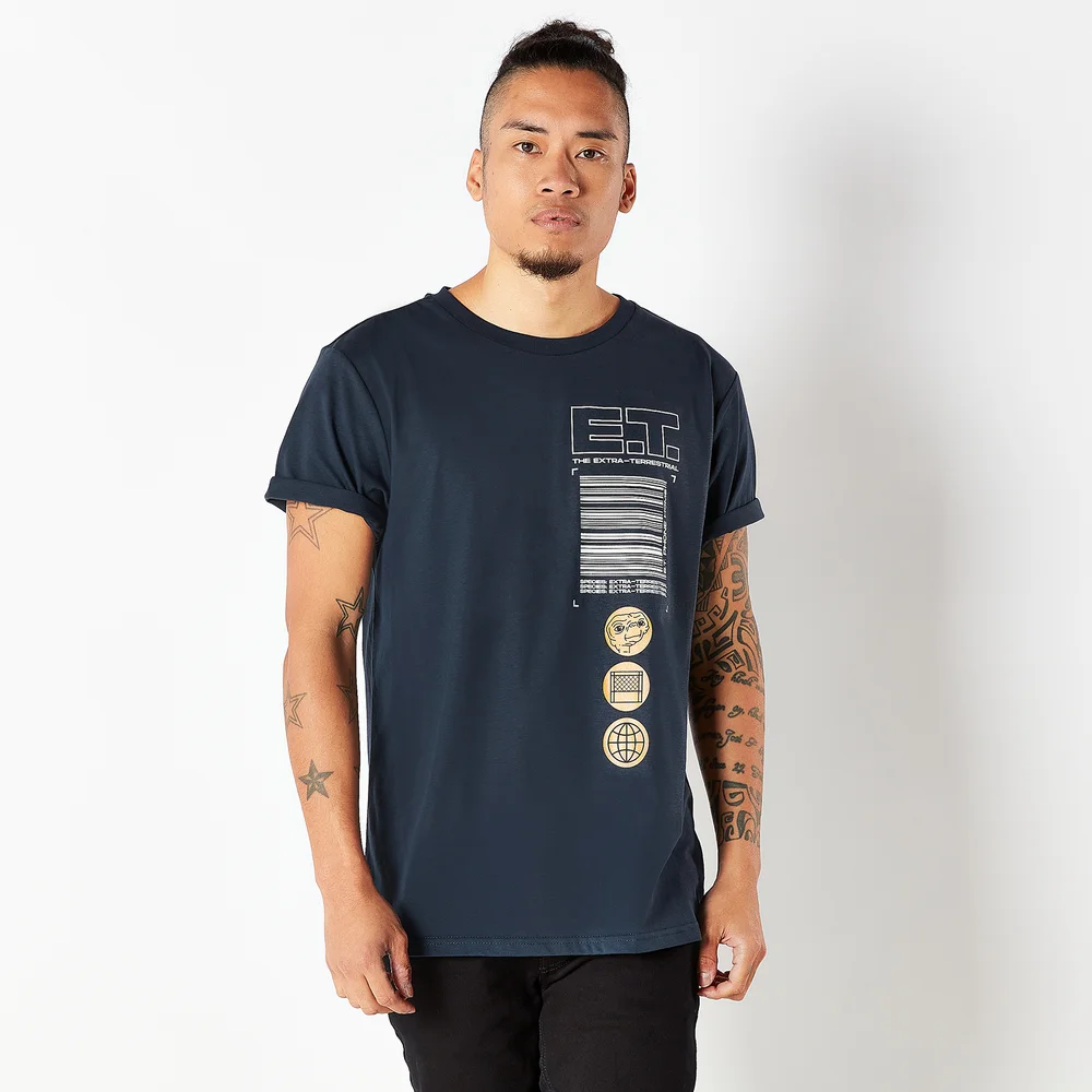 E.T. the Extra-Terrestrial Men's T-Shirt - Navy - S Afbeelding 1