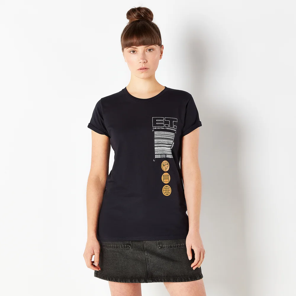 E.T. the Extra-Terrestrial Women's T-Shirt - Navy - XS Afbeelding 1