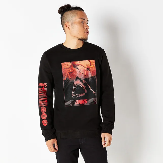 Jaws Sweatshirt - Zwart