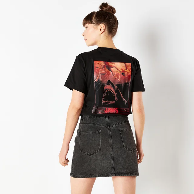 Jaws Women's T-Shirt - Zwart