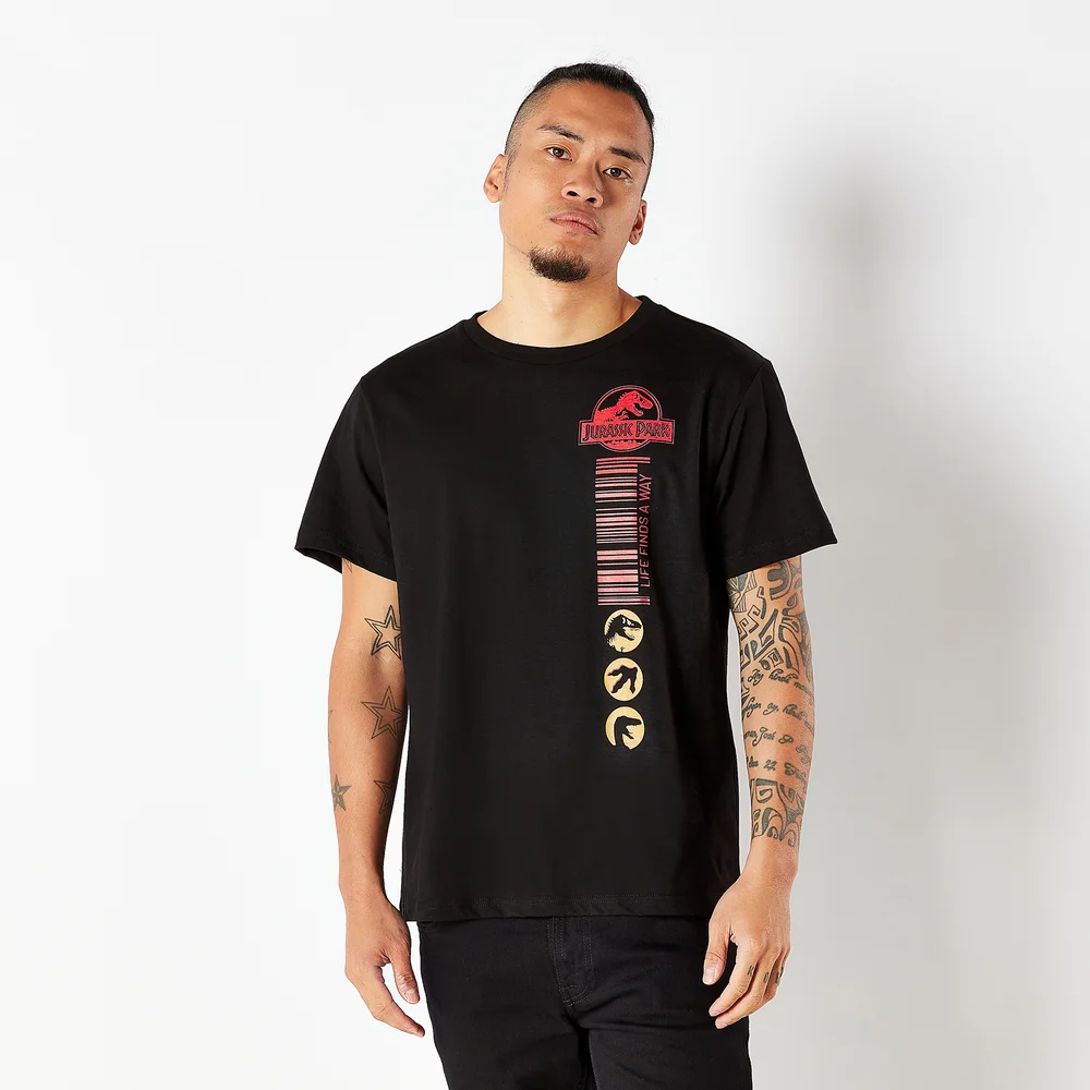 Jurassic Park Men's T-Shirt - Zwart - S Afbeelding 1