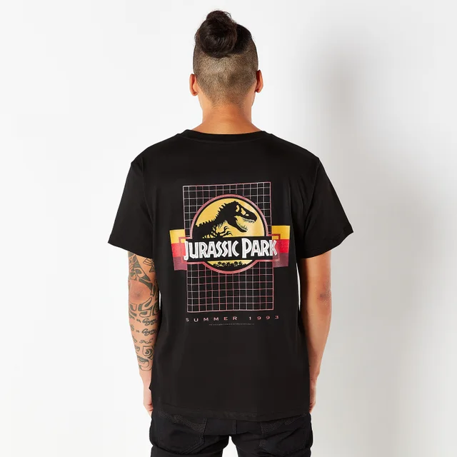 Jurassic Park Men's T-Shirt - Zwart