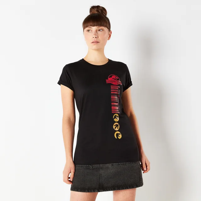 Jurassic Park Women's T-Shirt - Zwart