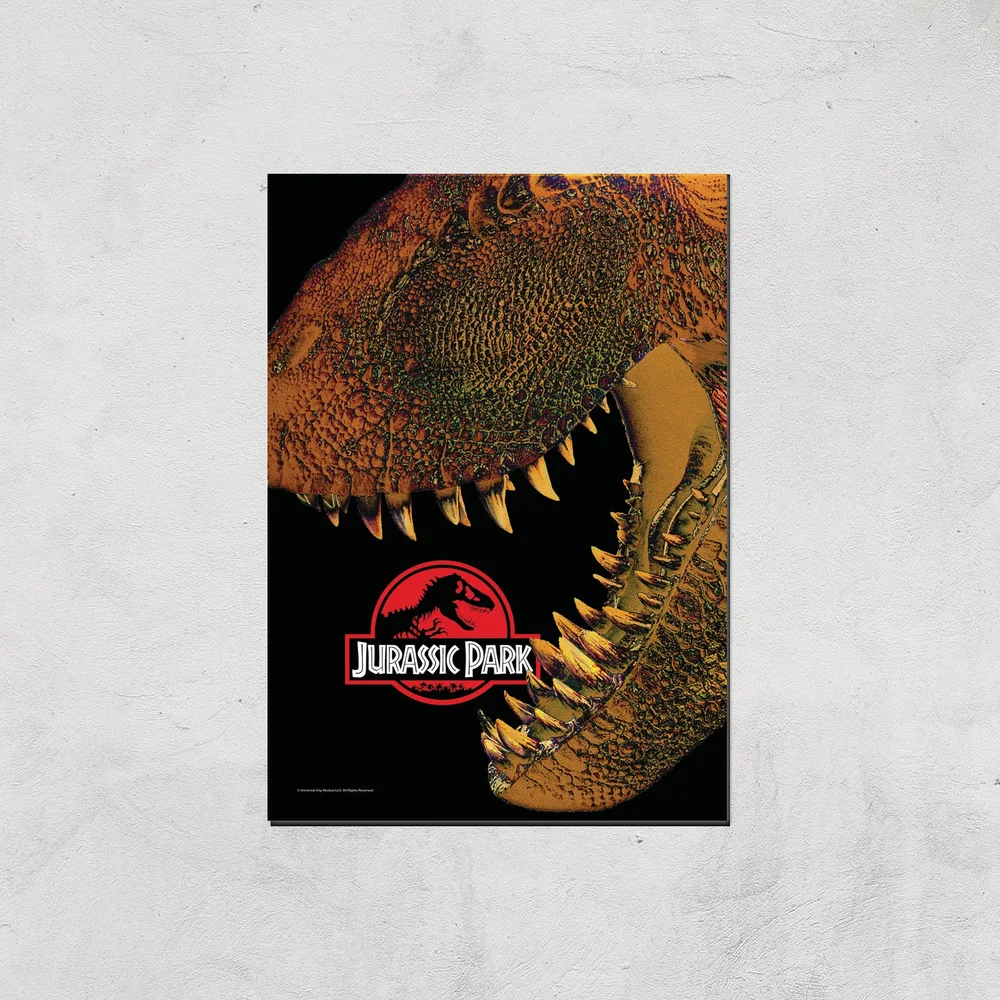 Jurassic Park Giclee Art Print - A4 - Print Only Afbeelding 1