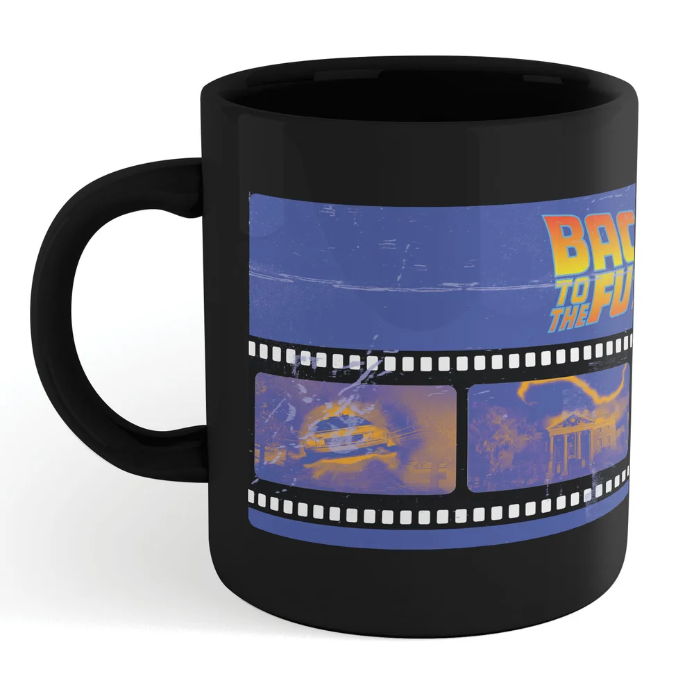 Back To The Future Film Reel Mok - Zwart Afbeelding 1