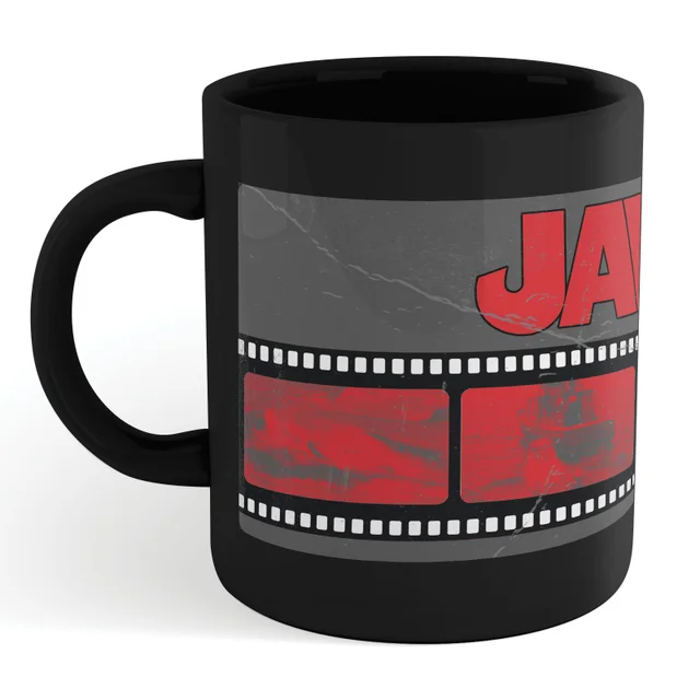Jaws Film Reel Mok - Zwart