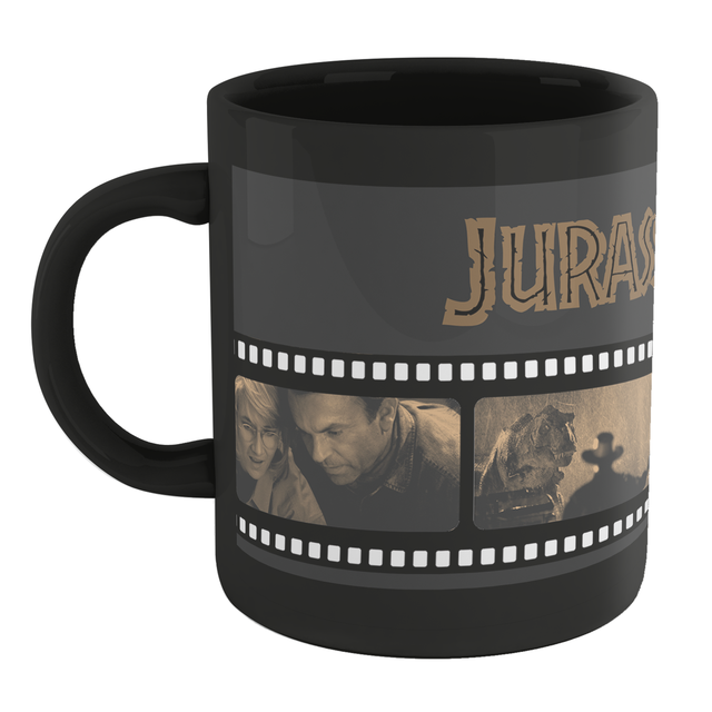 Jurassic Park Film Reel Mok - Zwart