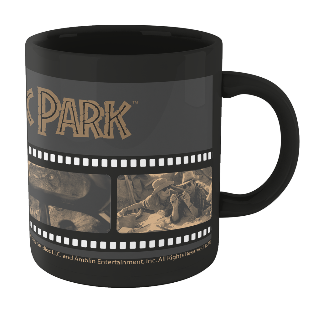 Jurassic Park Film Reel Mok - Zwart Afbeelding 1