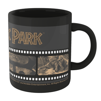 Jurassic Park Film Reel Mok - Zwart