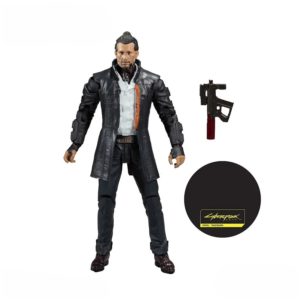 McFarlane Cyberpunk 2077 2 18 cm Figuren - Takemura Actiefiguur Afbeelding 1