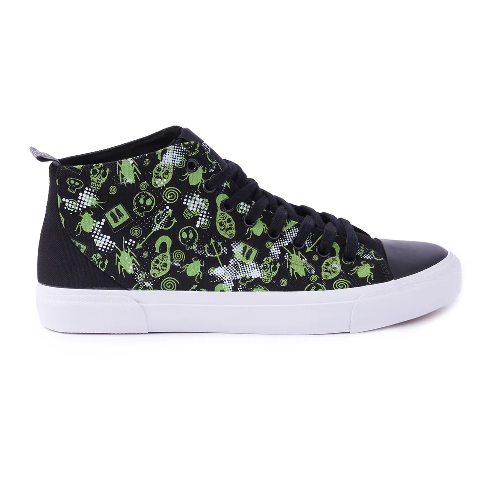 Akedo x Beetlejuice High Top - Black - UK 3 / EU 36 / US 4 Afbeelding 1