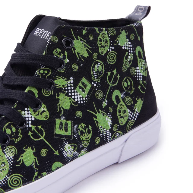 Akedo x Beetlejuice High Top - Black
