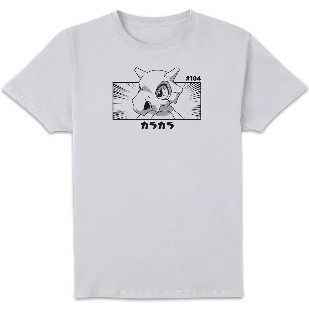 Pokémon Cubone Men's T-Shirt - Wit - M Afbeelding 1