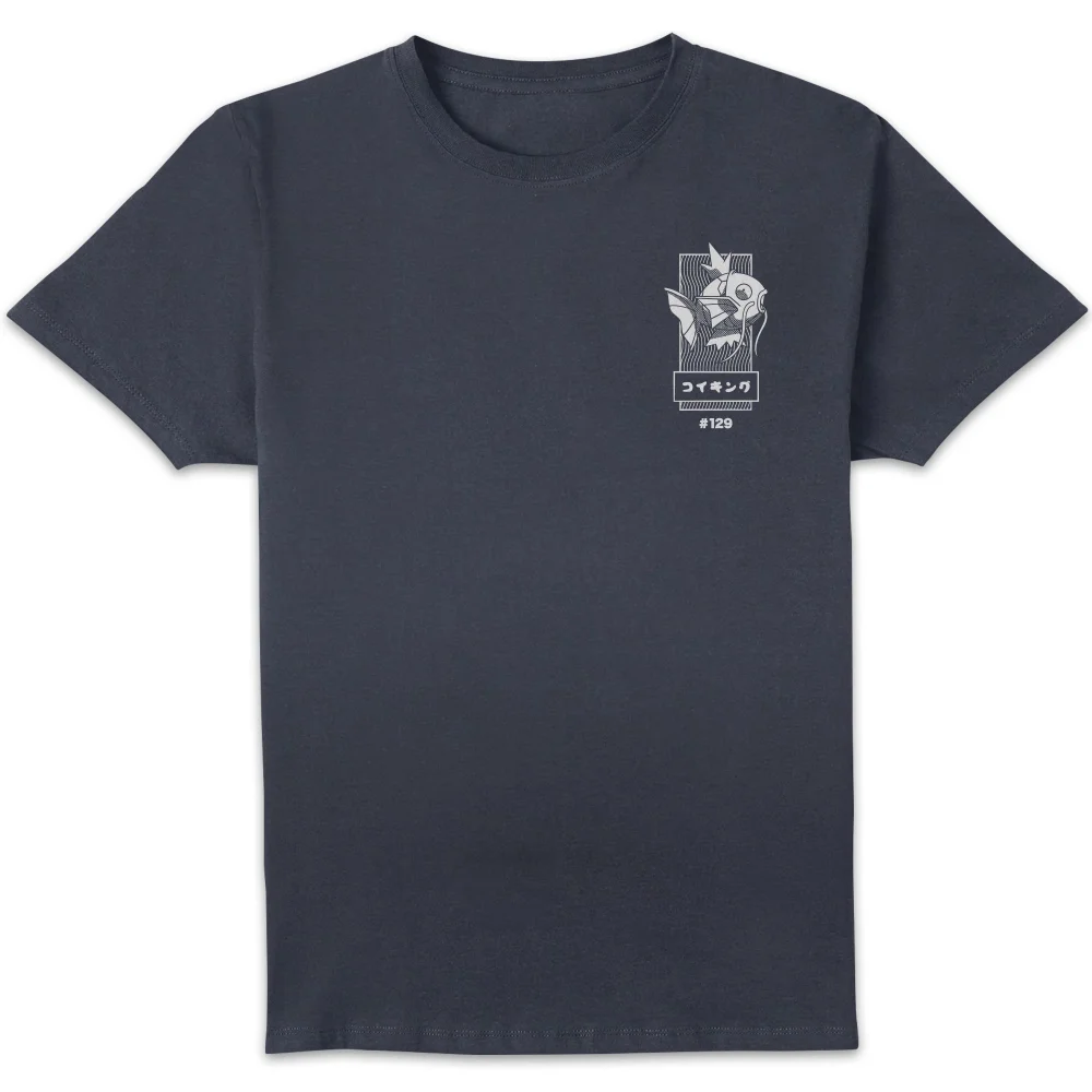Pokémon Magikarp Evolution Men's T-Shirt - Blauw - S Afbeelding 1