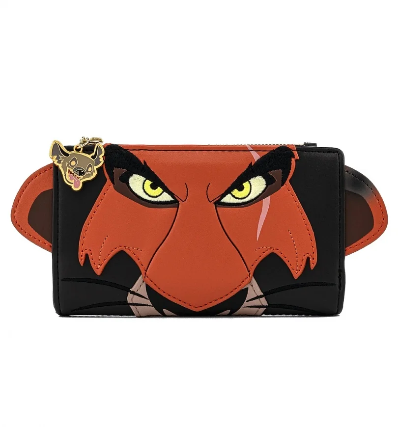 Loungefly Disney The Lion King Scar Cosplay Flap Wallet Afbeelding 1