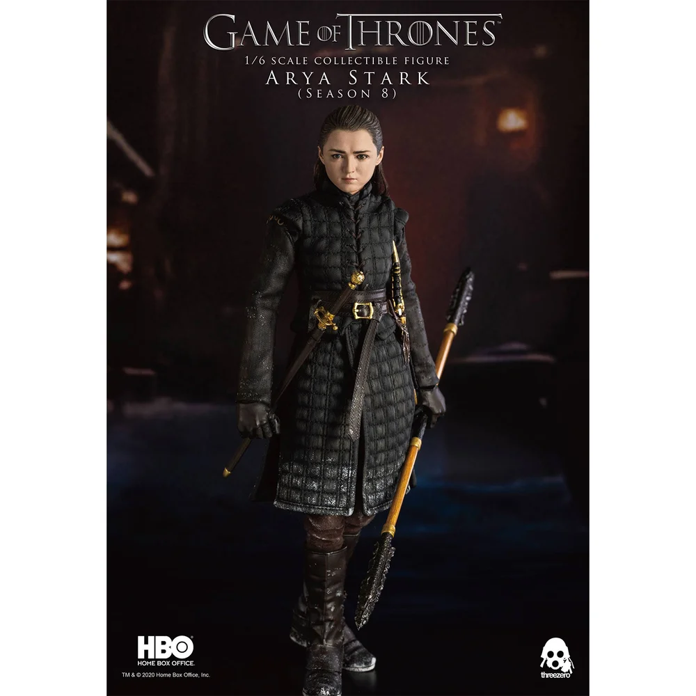 Threezero 1:6 Game of Thrones Arya Stark (Seizoen 8) schaal Actiefiguur Afbeelding 1