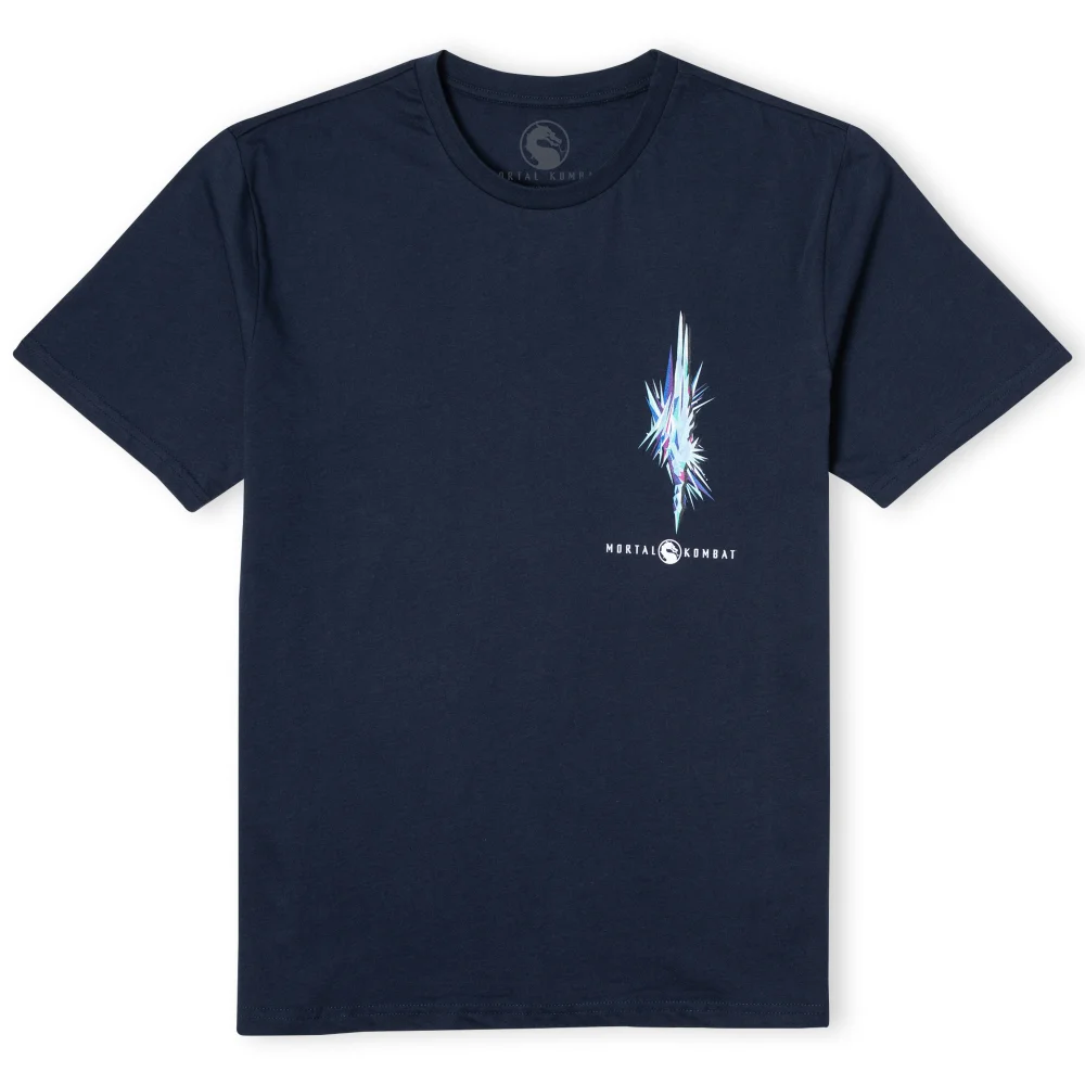 Mortal Kombat Sub-Zero Unisex T-Shirt - Navy - S Afbeelding 1