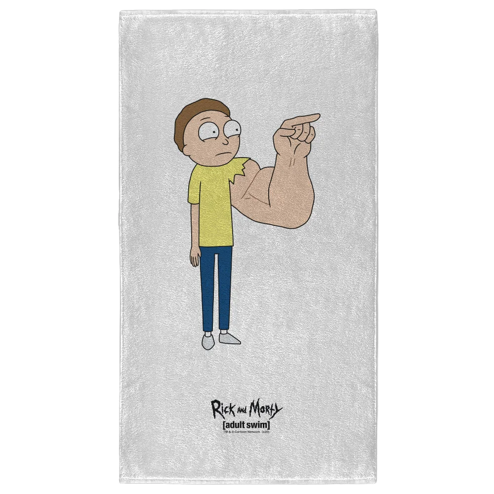 Rick and Morty To The Gym - Fitness Towel Afbeelding 1