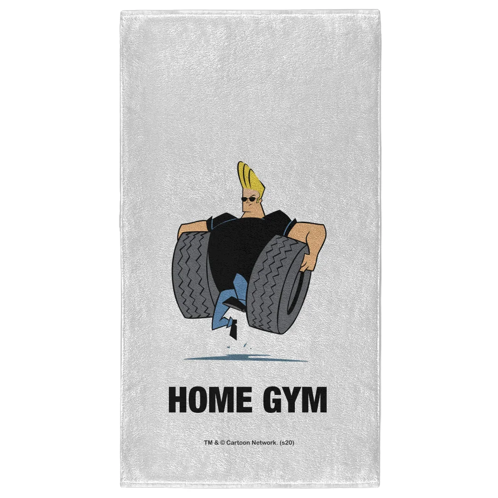 Johnny Bravo Home Gym - Fitness Towel Afbeelding 1