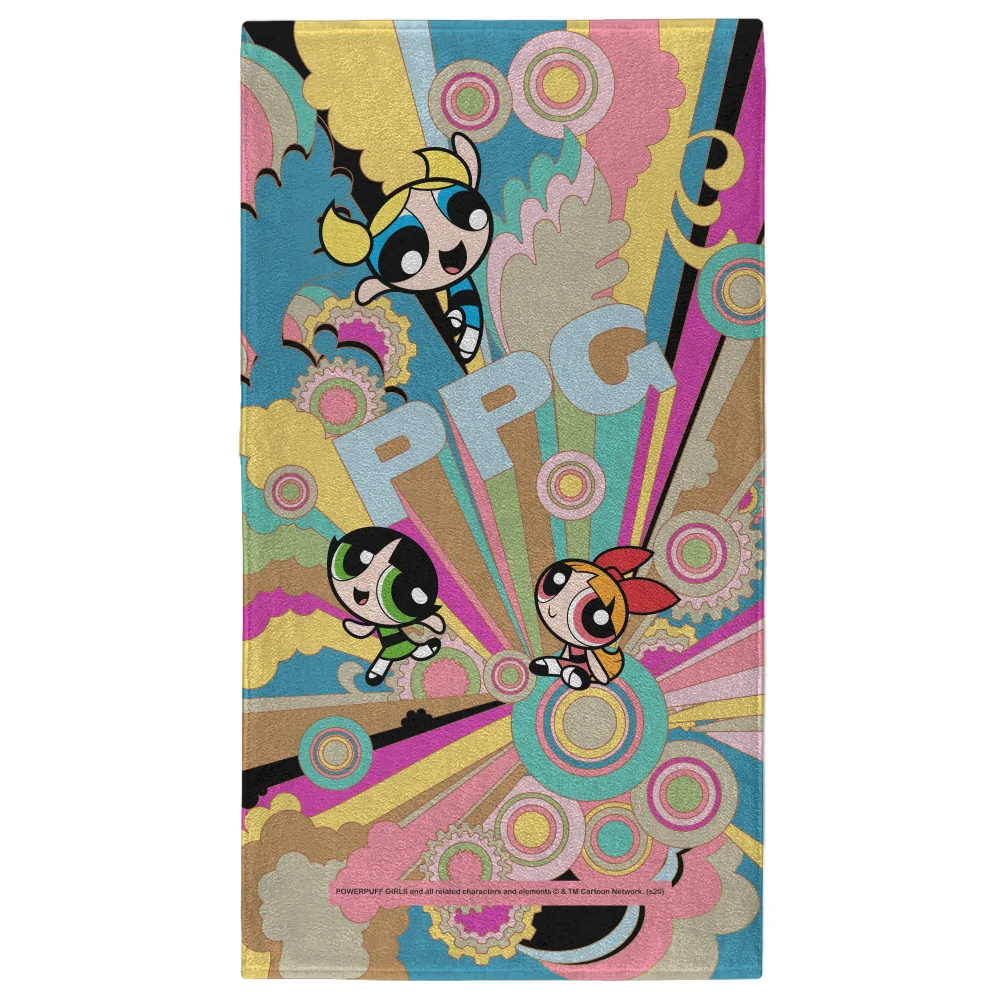 The Powerpuff Girls Colourful - Fitness Towel Afbeelding 1