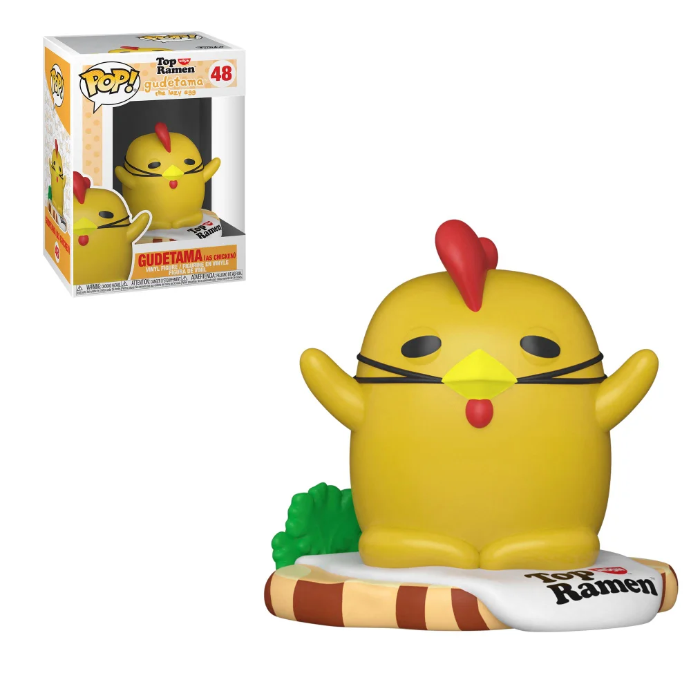 Sanrio Gudetama x Nissin Gudetama Funko Pop Vinyl Afbeelding 1