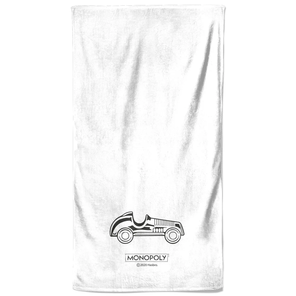 Monopoly Car Figure Beach Towel Afbeelding 1