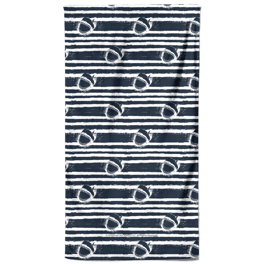 Jaws Stripes Beach Towel Afbeelding 1