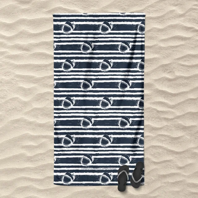 Jaws Stripes Beach Towel