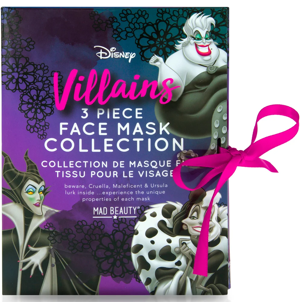 Mad Beauty Disney Villains Sheet Face Mask Set Afbeelding 1