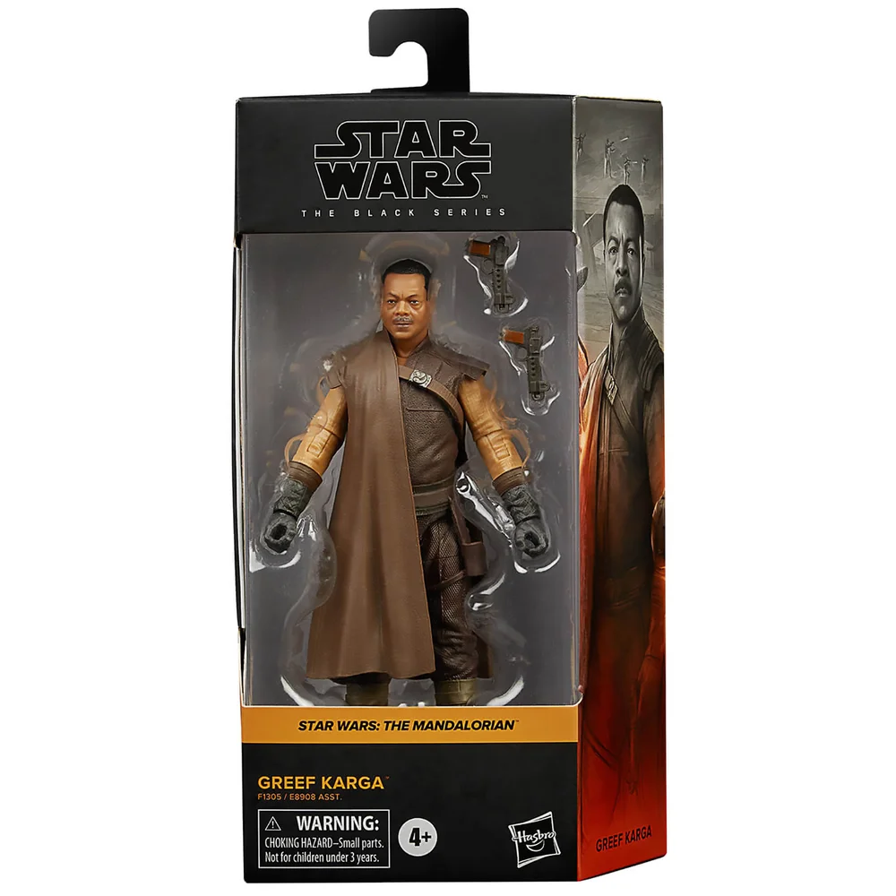 Hasbro Star Wars The Mandalorian Black Series Greef Karga Actiefiguur Afbeelding 1