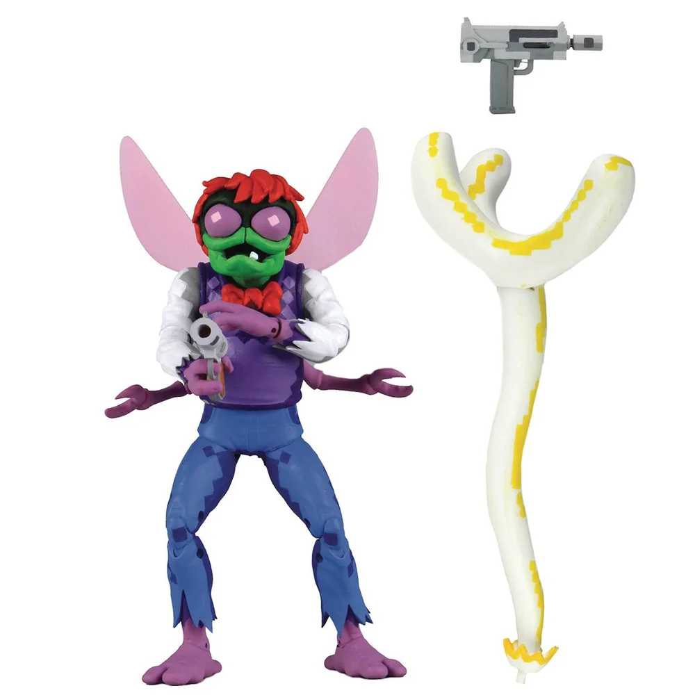 NECA Teenage Mutant Ninja Turtles Turtles In Time Baxter Stockman Ultimate 7 Inch Scale Action Figure Afbeelding 1