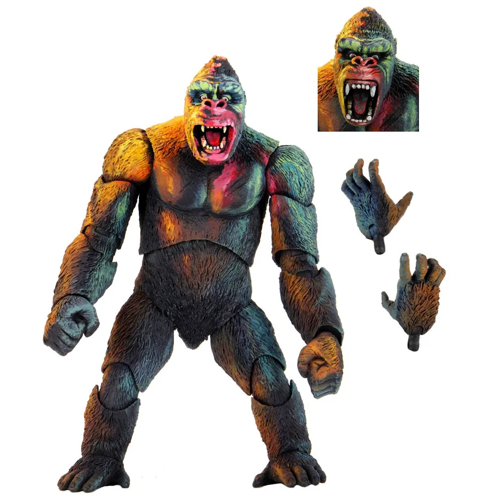 NECA King Kong Illustrated Ultimate 7 Inch Scale Action Figure Afbeelding 1