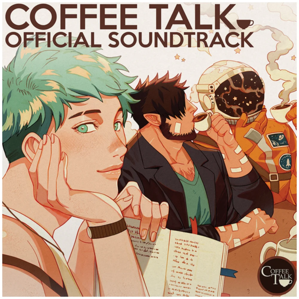 Coffee Talk (Originele Soundtrack) 180g 2xLP (Matcha Green & Coffee Brown) Afbeelding 1